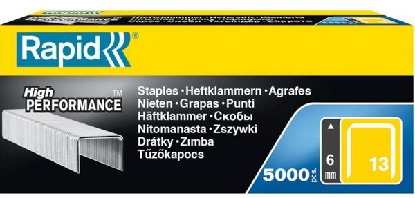 R23 R33 Typ 13 6Mm Heftklammern, 5000 StüCk, Rapid-image