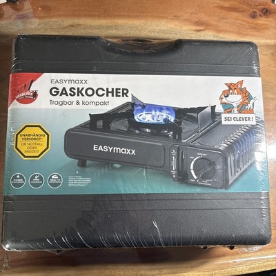 Gaskocher Easymaxx tragbar & kompakt neu