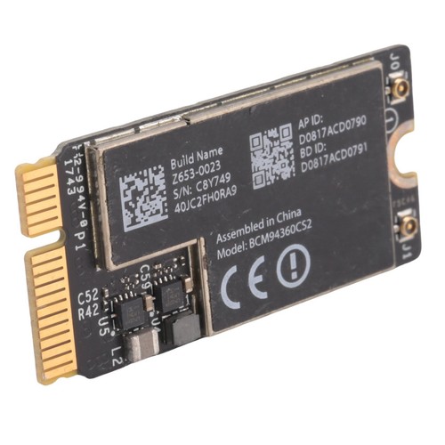 BCM94360CS2 Carte Wifi Bluetooth 4.0 802.11Ac Hackintosh MacOS pour Air3504 - Photo 5/6