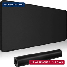 Large Gaming Mouse Pad Extended XXL Mouse Mat Long Desk Pad with Stitched Edg...