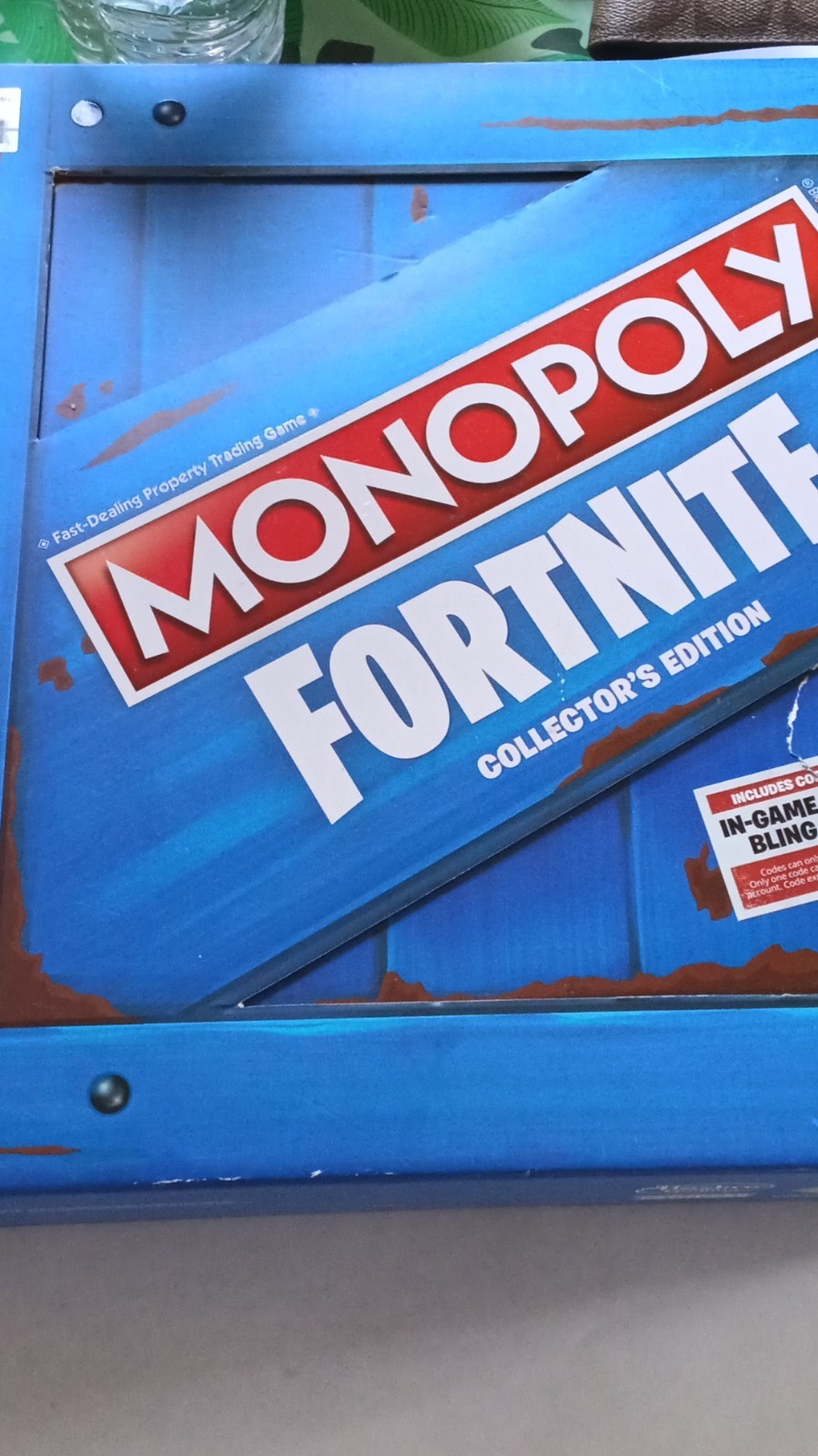 Hasbro Gaming Parker Brothers Monopoly: Fortnite Collector's Edition Board Game