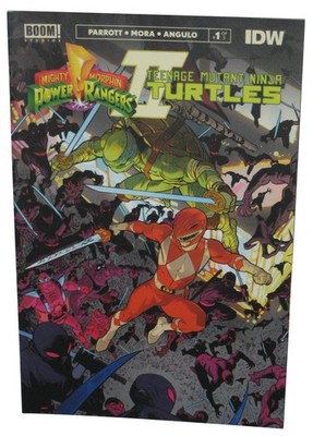 Mighty Morphin Power Rangers TMNT (2022) IDW Comic Buch #1 - (Mora Cover A)