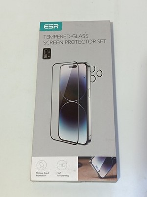 ESR Tempered-Glass Screen Protector Set für iPhone 15 Pro ( 3+2 Pack )
