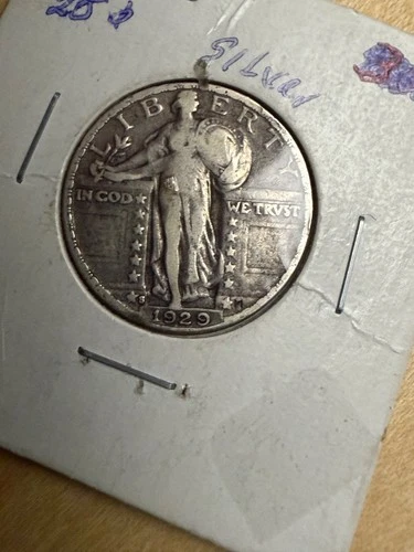 1929-S Standing Liberty Quarter - Very Good/Fine