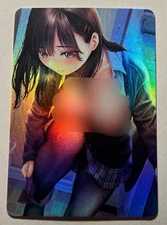 SEXY HEROINE WAIFU Kase Daiki ORIGINAL ACG PREMIUM HOLOFOIL CARD NM