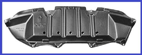 Cache sous moteur Toyota Corolla en plastique ABS noir pour protection carter