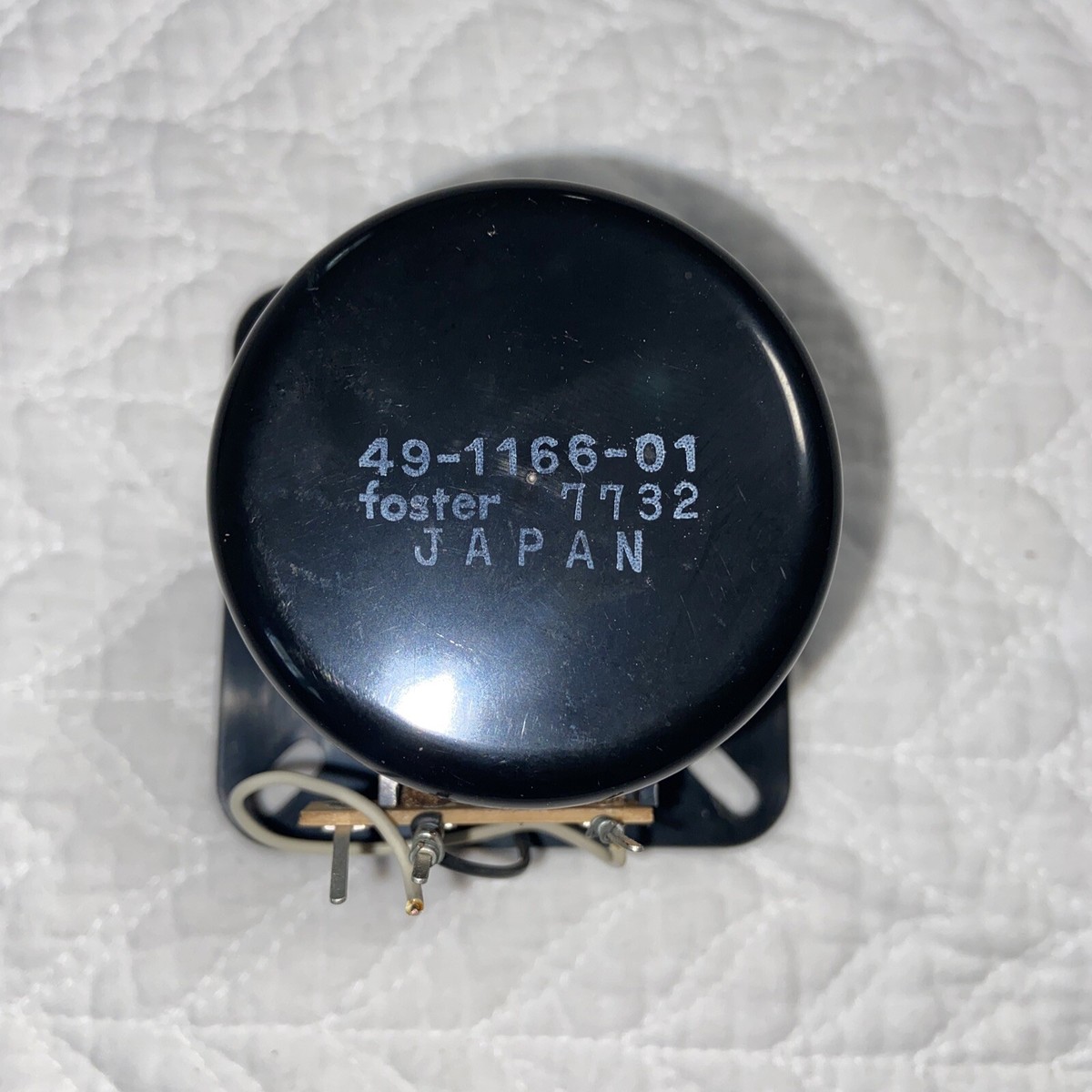 1 vintage Foster 49-1166 horn tweeter From Zenith Allegro