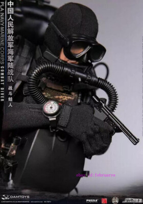 DAMTOYS 78073 中国海軍陸戦隊 1/6 Combat Diver PLA Navy Marine Corps Combat Diver - Dam Toys 1/6 Scale