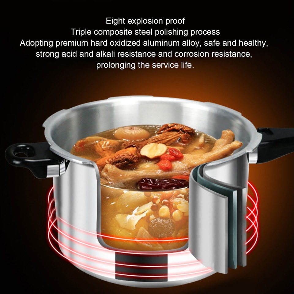 Aluminum Alloy Pressure Cooker Multipurpose Stovetop Pressure Cooker Explosion eBay