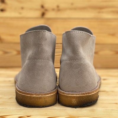 Vtg Clarks Men\'s Desert Suede Boots 026016 Beige Sand Size US 13 Made In England Vtg Clarks Men main image 2