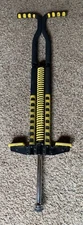 Vintage Sturdy Pogo Stick SBI Enterprises Black & Yellow - good condition