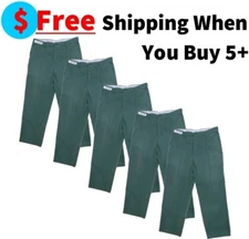 Used Green Uniform Work Pants Cintas, Unifirst, Dickies, Redkap ect
