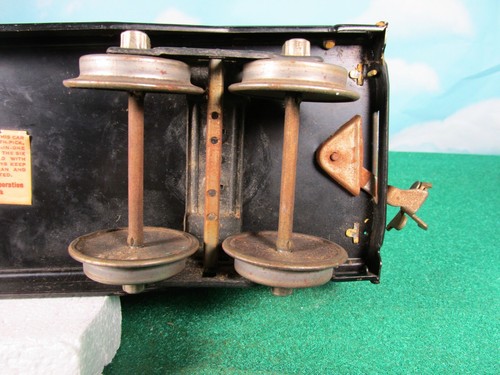Lionel Trains 214 Cream with Orange Roof Automobile/Furniture Box Car Pre-War - Picture 6 of 16