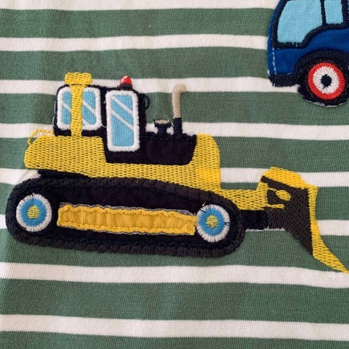 MINI BODEN Awesome "TRUCKS & DIGGERS" Appliqué Shirt. 11-12 Years. Great Gift! - Picture 16 of 21