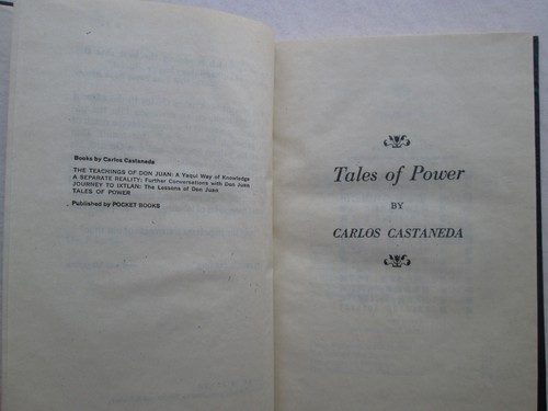 CARLOS CASTANEDA Tales of Power WEIRD CHINESE BOOTLEG KNOCK-0FF? Hardcover DJ - Picture 7 of 9
