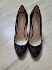 SanFrediano Black Patent leather pump Size 8. Made in Italy. Free Shipping