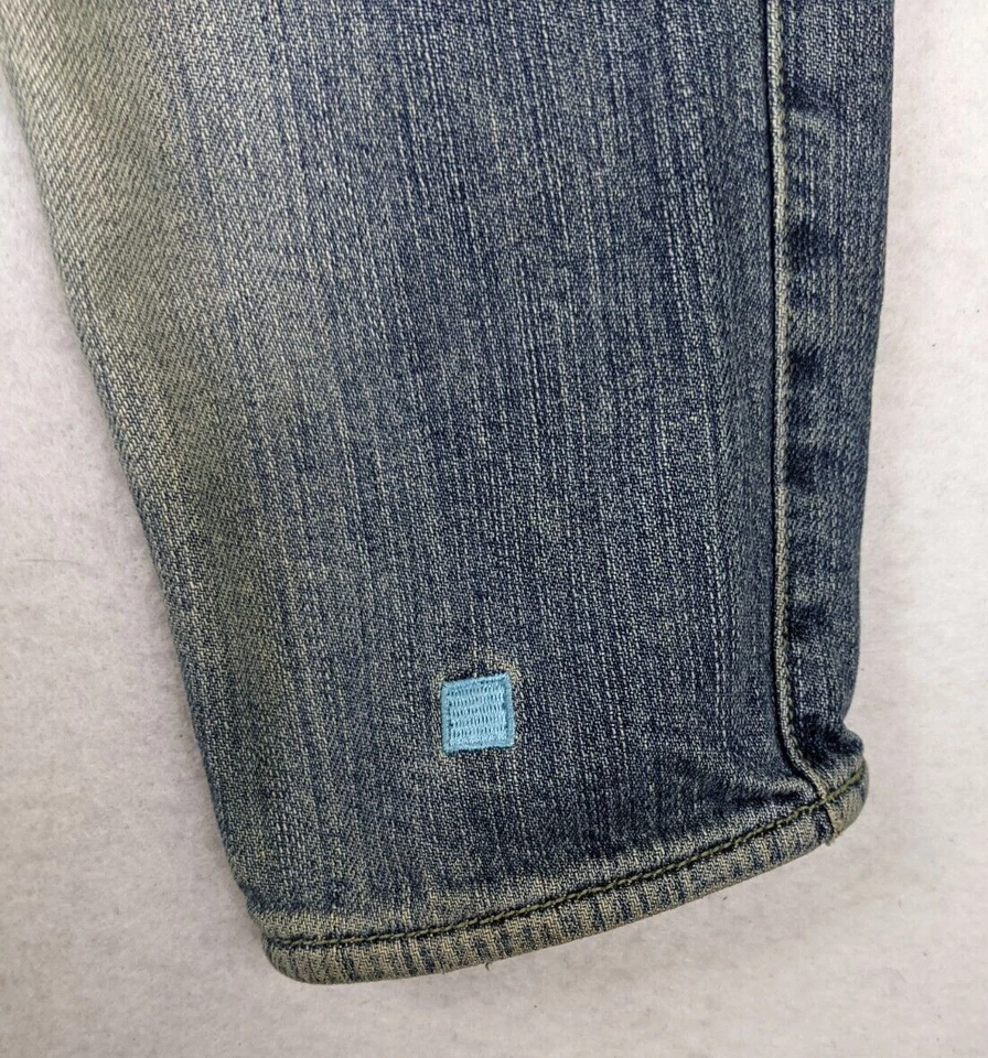 Chaqueta vaquera para mujer AZZURE talla M Distresse Y2K Foto 3 de 4