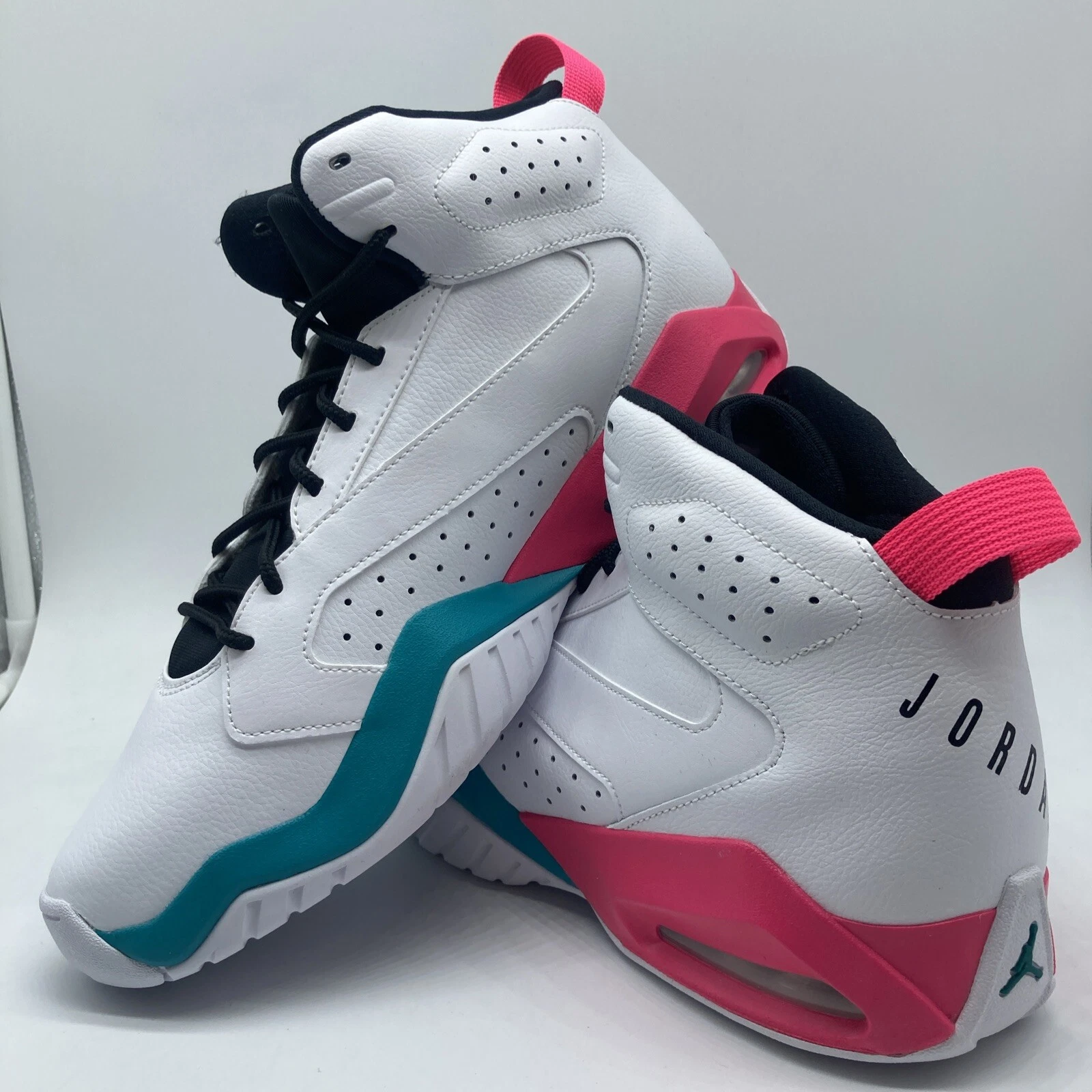 Air Jordan Lift Off "South Beach" Uomo Taglia 13 Bianco Verde Nero AR4430 105