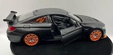 BMW M4 GTS in matt black, 1:24 scale diecast car model from Maisto, MAi31246