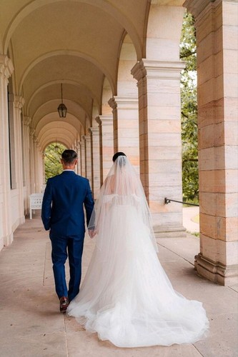 Schleppe, Hochzeitschleppe, Brautschleppe, Hochzeitkleider - Bild 2 von 6