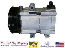 New A/C AC Compressor for 1999-2001 Ford F-350 Super Duty (5.4L, 6.8L only) 