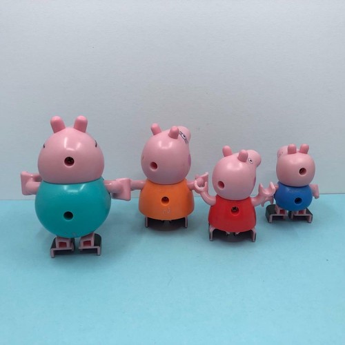 Peppa Pig Family George Megabloks Plastic Building Bricks Poseable Toy Figures - Picture 3 of 5