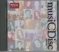 MusiCDisc Sampler /  Volume II, No. 1 / Musical America / NEW - Sealed CD
