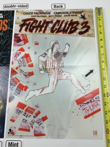 American Gods / Fight Club 3 11 x 17 Poster 2019 NYCC Dark Horse - Picture 3 of 5