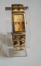 WOMEN'S GOLD & SILVER FINISH FASHION DRESSY CASUAL WATCH