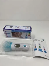 Digital Infared Thermometer Forehead Ear 8-in-1 Baby Kids Adult LCD Display New