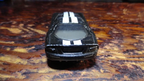 HOT WHEELS 2005 DODGE VIPER BLACK W/ WHITE RACING STRIPES - Picture 3 of 7
