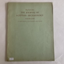 Reprinted from THE JOURNAL OF EGYPTIAN ARCHAEOLOGY-VOLUME 51 1965 (F675)