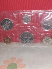 CANADA MINT 1984 - SIGILLATO UNC SET 6 MONETE - VINTAGE anni '80