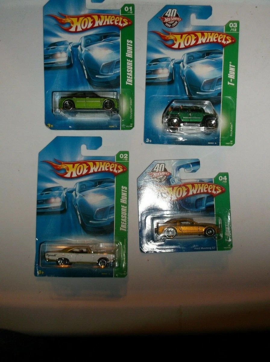HOT WHEELS 2008 TREASURE HUNT SET COMPLETE LOOSE | eBay