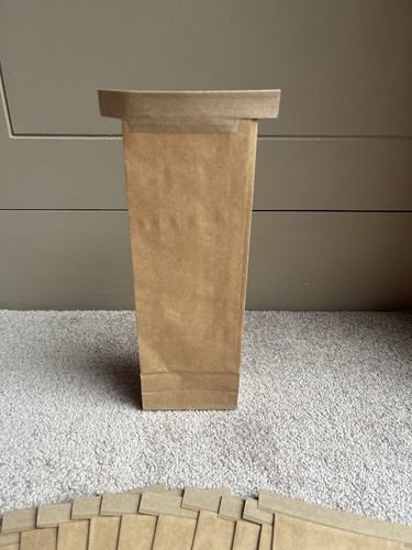 Detpak Brown Paper Bags paper 10 X 3.5 inches Great for Sweets/Choc - Picture 5 of 8