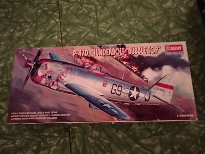 Academy P-47D Thunderbolt ''Bubble Top'' - 1/72 Scale Model Kit