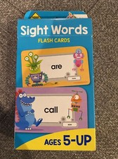 School Zone - Sight Words Flash Cards - Ages 5 and Up, Kindergarten to 1st...