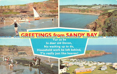R413505 Grüße aus Sandy Bay E T W Dennis Photocolour Multi View 1979