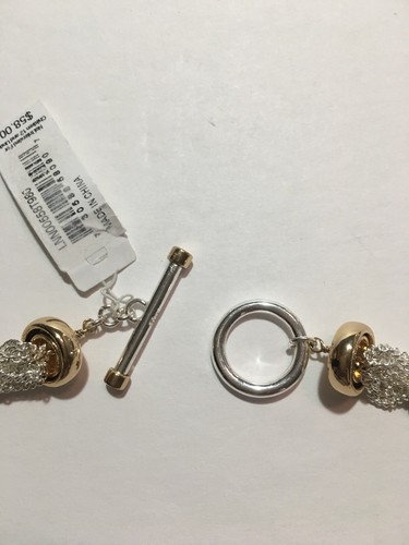 Lauren Ralph Lauren Collar Chain Necklace, Gold/Silver - Picture 6 of 10
