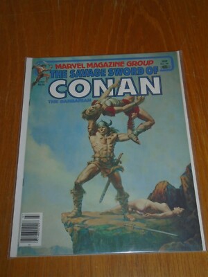 SAVAGE SWORD OF CONAN #66 CURTIS / MARVEL US MAGAZINE JULY 1981 --