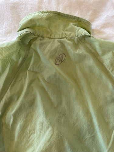 Womens Cloudveil Full Zip Wind Breaker Green/Gray M VGUC - Picture 9 of 12