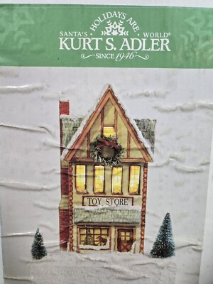 Kurt Adler Santa's World Toy Store - New In Box