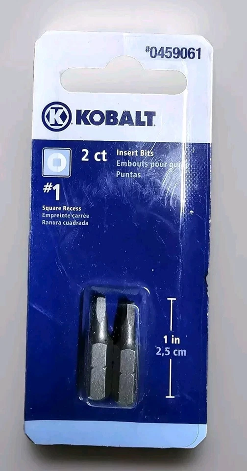 ​NEW Kobalt 10pc Square Power Bit Set 2" #1, #2, #3 Drill Driver Assortment - Image 4 of 4