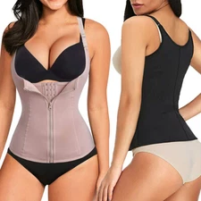 Women's Waist Trainer Cincher Fitness Body Shaper Tummy Control Underbust Corset