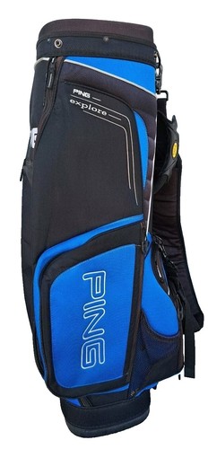 Ping 4 Series 4-Way Divider Navy Blue & Black Golf Stand Dual