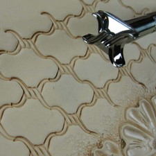 Pro Crafters Series - 4-Prong Barbed Wire Geometric Stamp (Leather Tool)