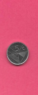 ARUBA KM1 2018 UNCIRCULATED UNC MINT UNC OLD 5 CENT COIN