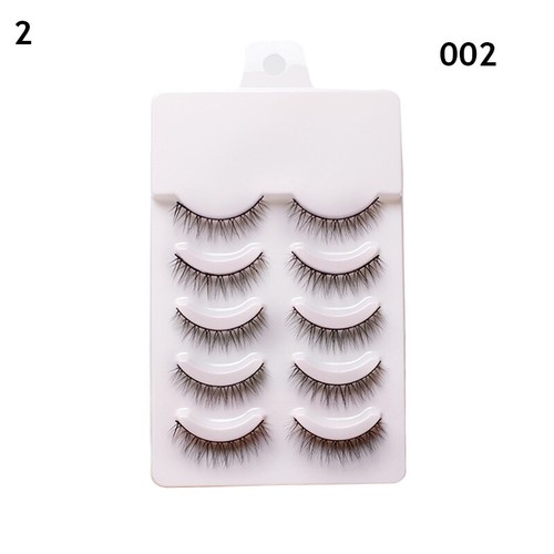 Reusable 3D Black Eyelashes Natural Long Thick Fake Eye Lashes Box - Picture 14 of 26