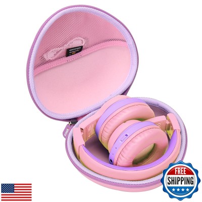Aproca Pink Hard Storage Case, for iClever BTH12 / iClever BTH20 Kids Bluetoo