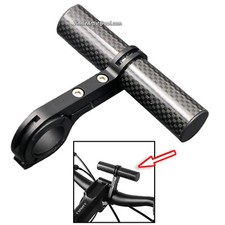 Bicycle Handlebar Extender Bike Light Bracket Mount Bar Computer Holder Scooter